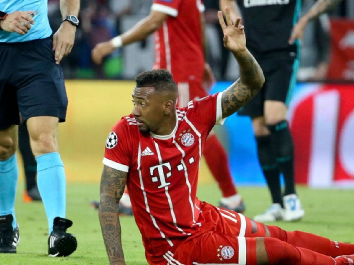 Boateng del Bayern Múnich se perderá lo que resta de temporada por lesión