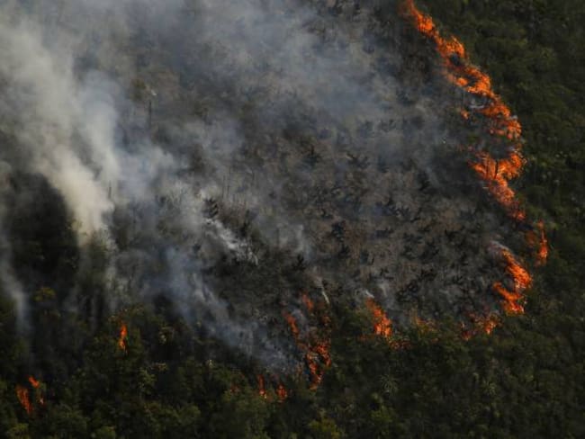 Cuatro días de emergencia por incendio en nevado El Cocuy, Boyacá