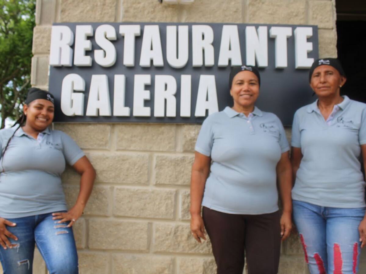 Restaurante Galería, un proyecto de la Liga de Mujeres Desplazadas en Turbaco