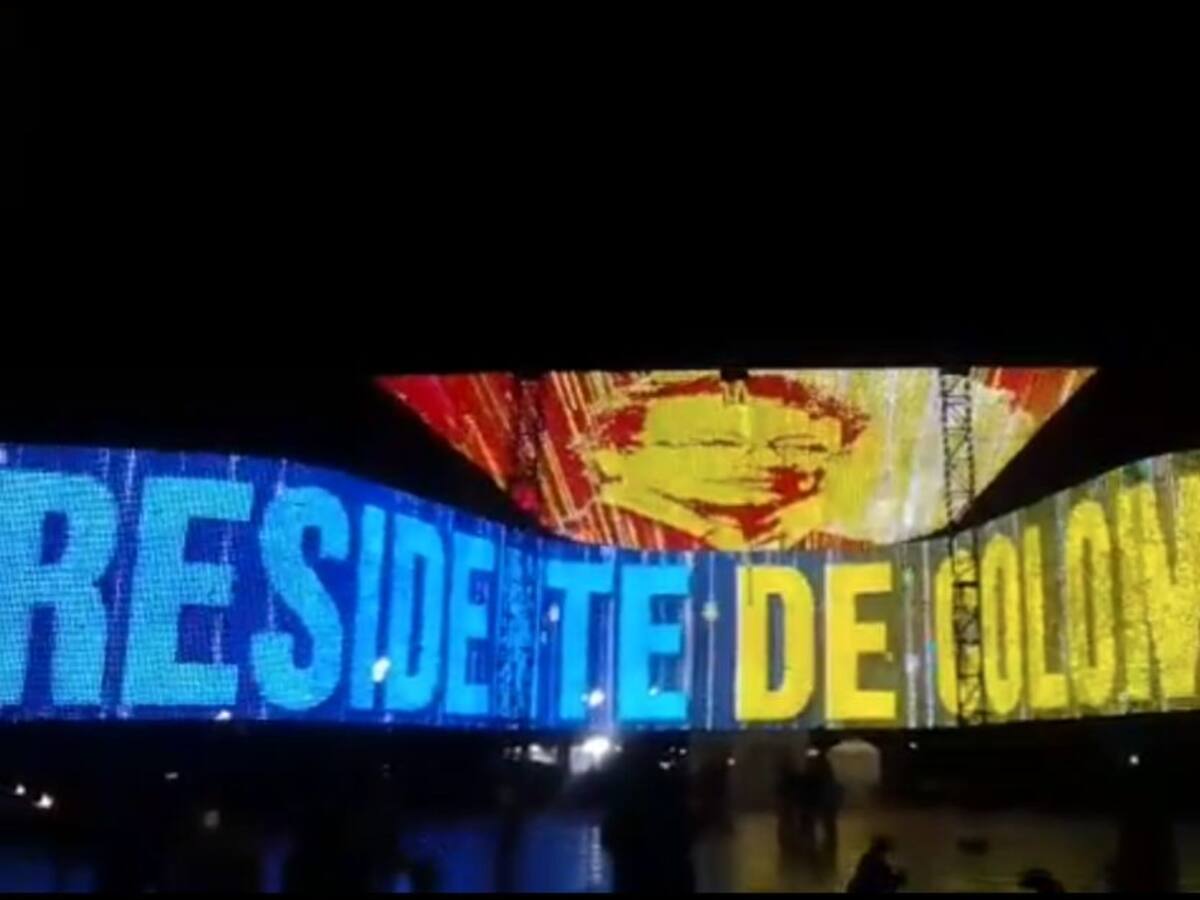 En pantallas gigantes los caleños podrán ver la posesión presidencial