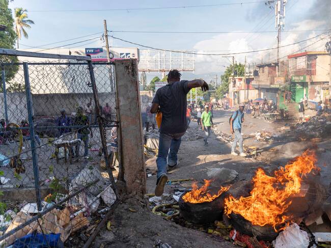 Protestas en Haití.