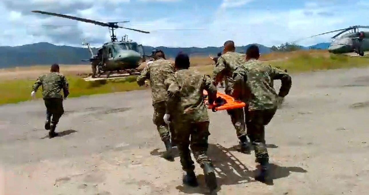 Enfrentamientos en Nariño. Foto: Tercera División.