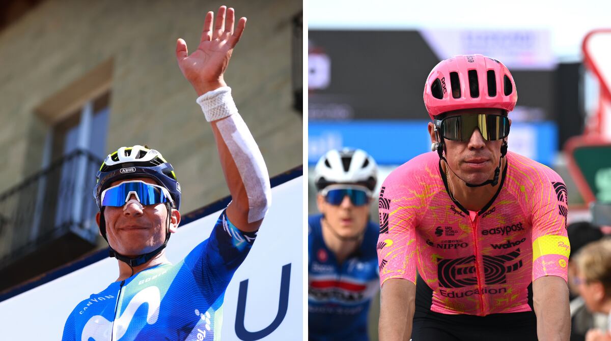 Nairo Quintana y Rigoberto Uran/Getty Images