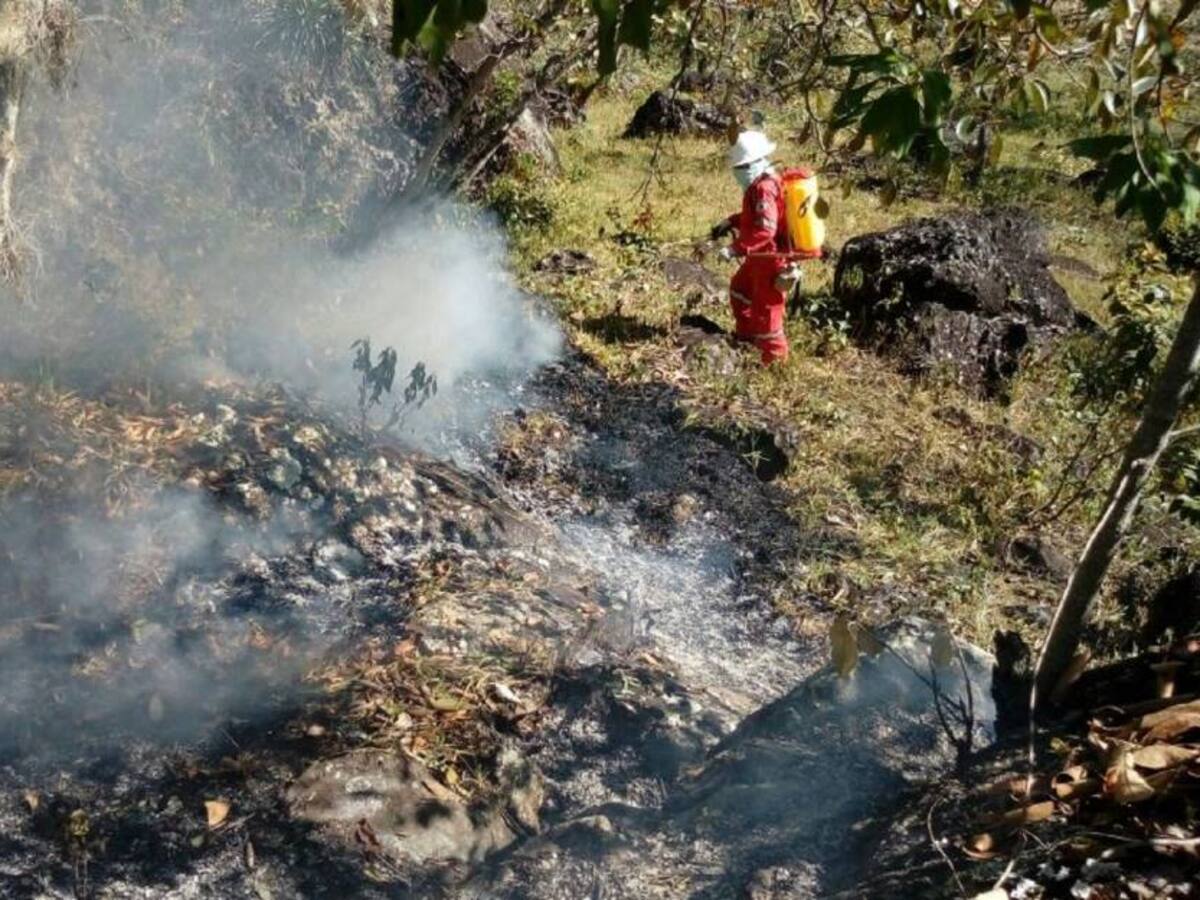 Alerta en 10 municipios del Huila por eventuales incendios forestales