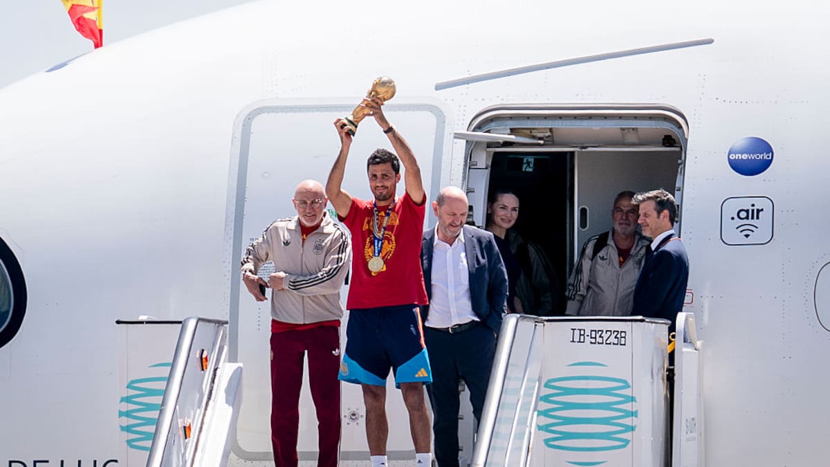 La Selección de España llegó a Madrid para celebrar el título del Mundial 2026: así será su agenda
