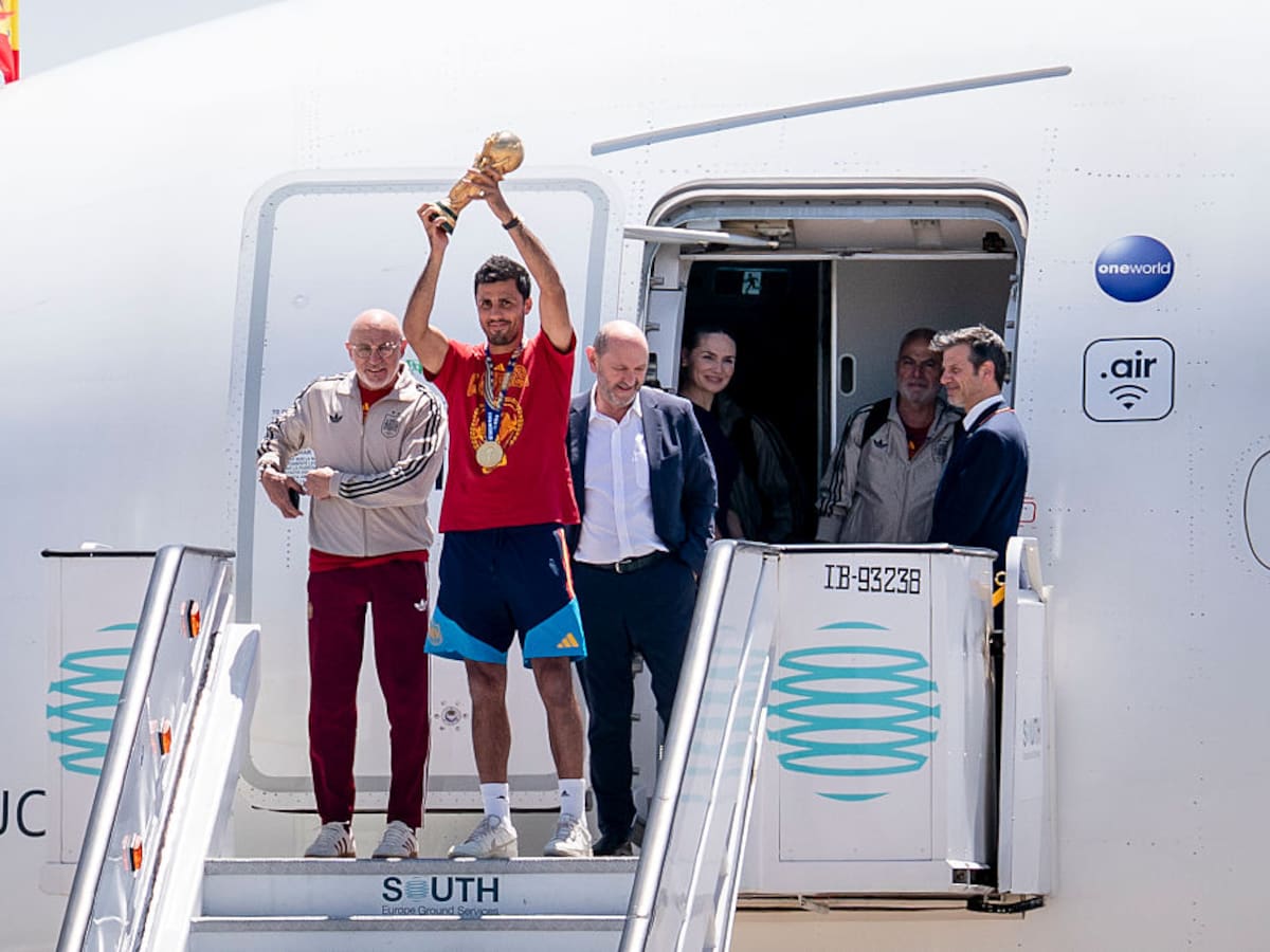 La Selección de España llegó a Madrid para celebrar el título del Mundial 2026: así será su agenda