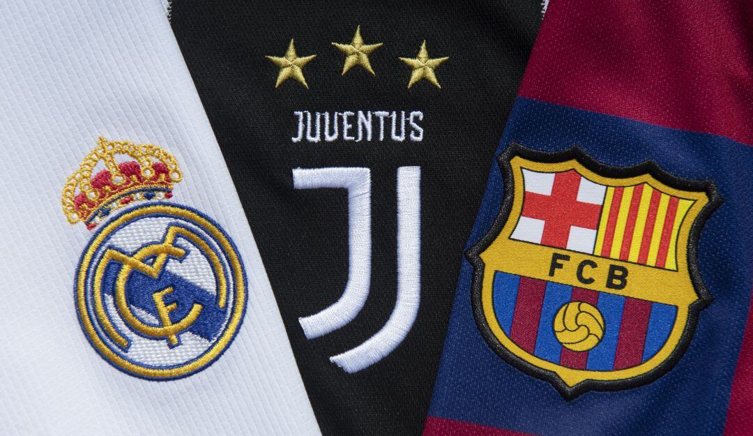 Real Madrid, Juventus y Barcelona