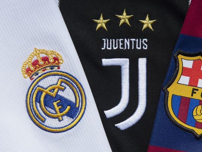 Real Madrid, Juventus y Barcelona