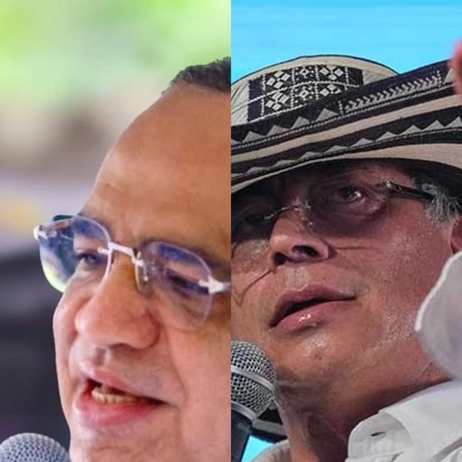 Cruce de trinos entre presidente Petro y alcalde de Santa Marta sobre seguridad y agua en la ciudad/ Alcaldía de Santa Marta- Presidencia de Colombia.