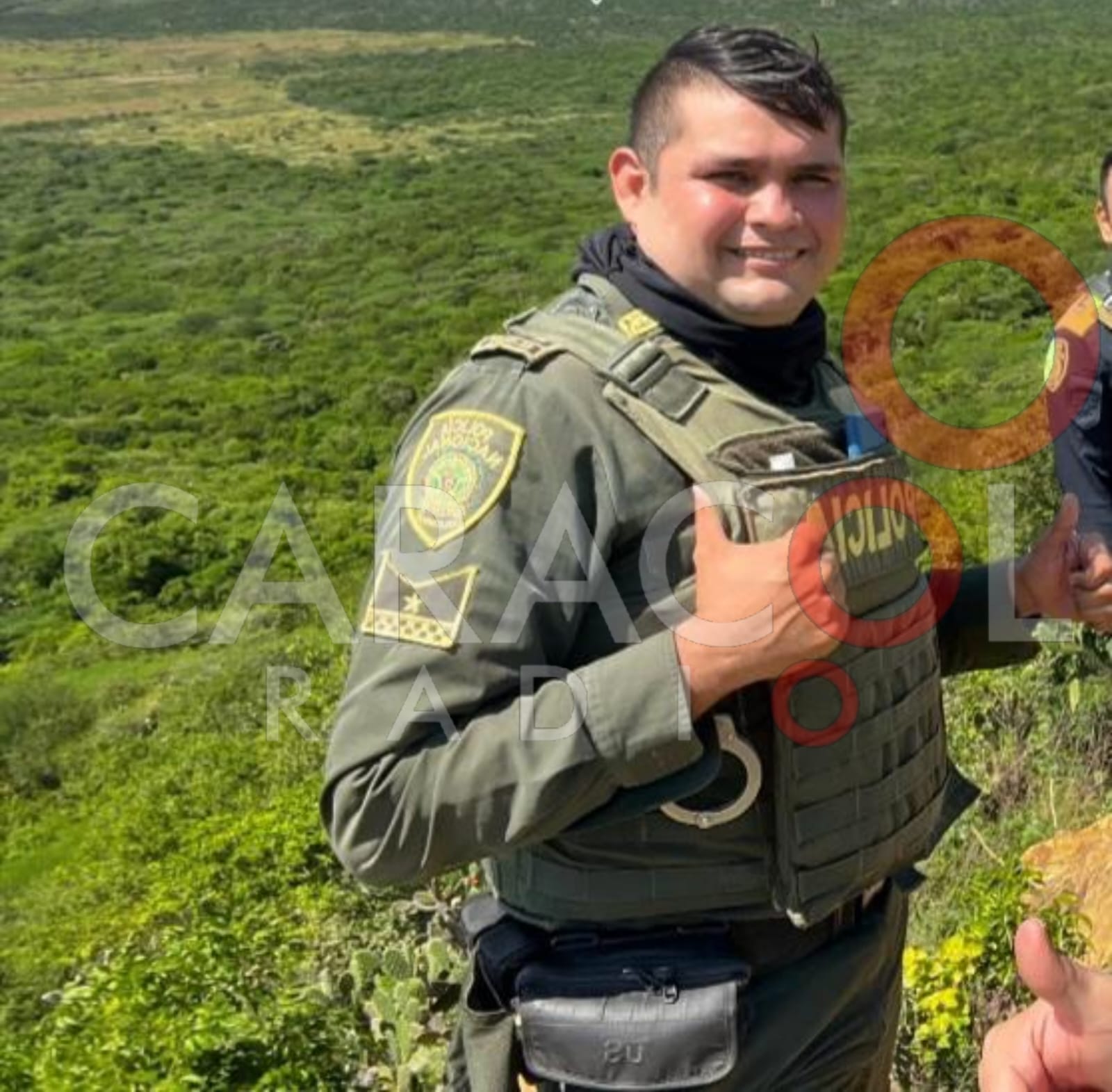 Patrullero Jhan Carlos Calderón, asesinado en zona rural de Cúcuta / Foto: Cortesía