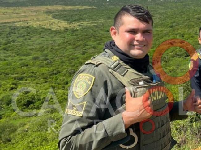 Patrullero Jhan Carlos Calderón, asesinado en zona rural de Cúcuta / Foto: Cortesía