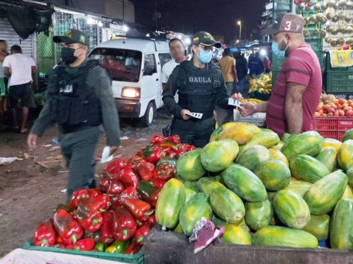 Prevención contra el secuestro y la extorsión en el mercado de Bazurto