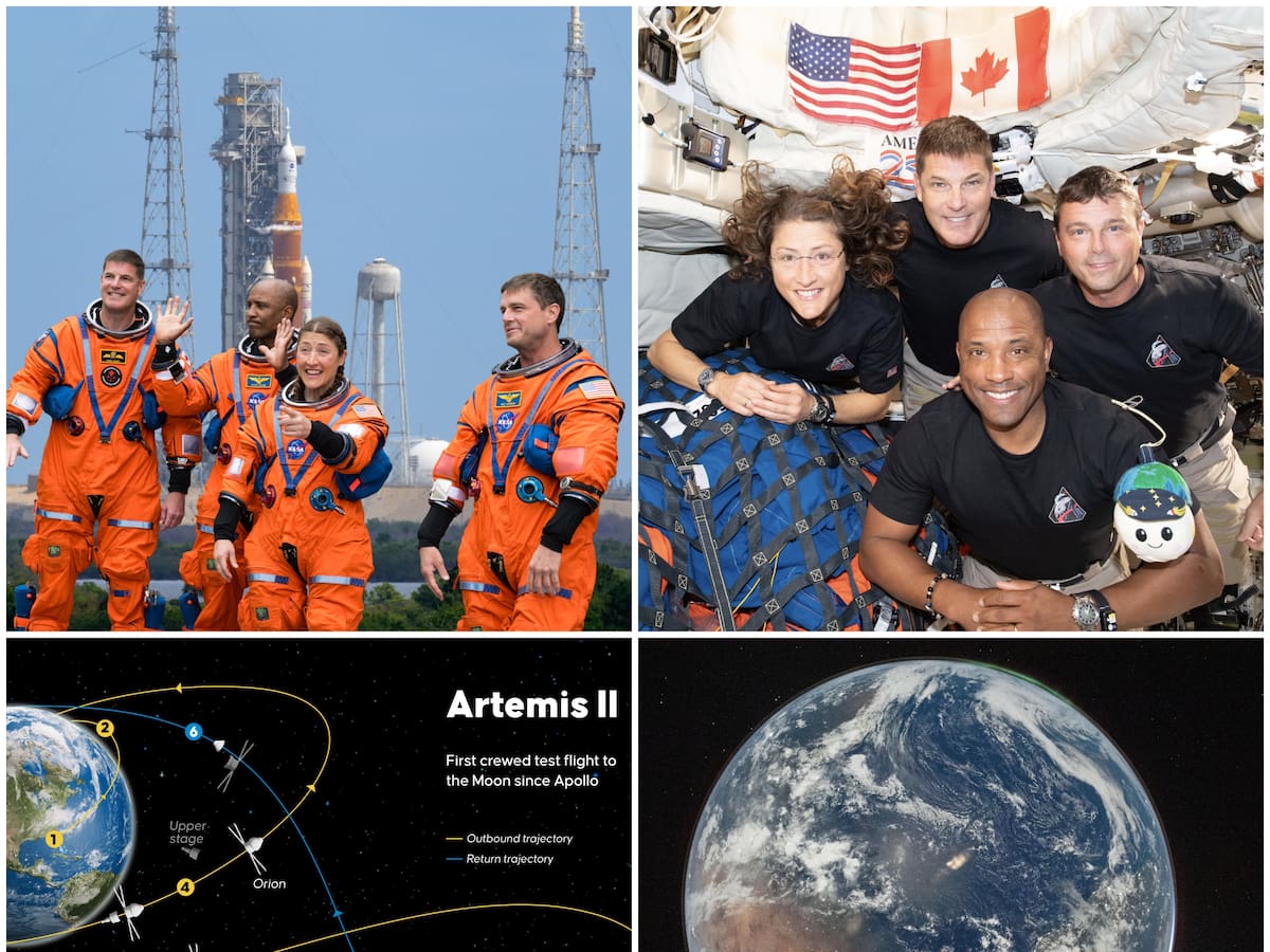 NASA compartió fondos de pantalla de la misión Artemis II: Así puede descargarlos de forma gratuita