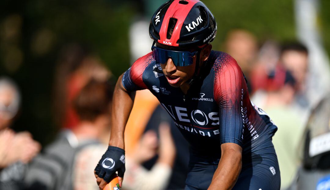 Egan Bernal está compitiendo en el Tour de Alemania.