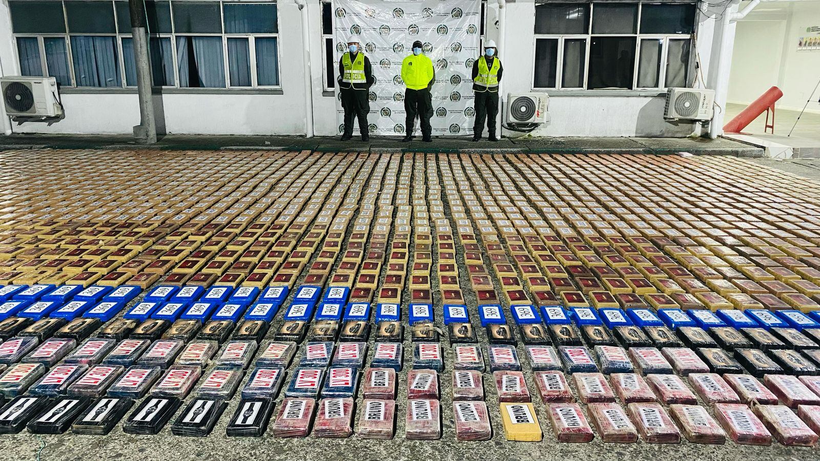 Cargamento de cocaína con destino a México fue incautado en Buenaventura