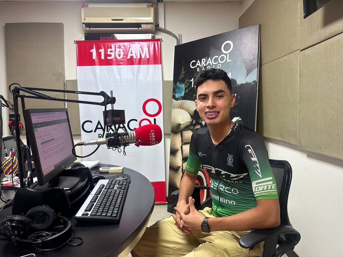 Me veo en unos años como un referente del ciclismo en Colombia: Diego Pescador