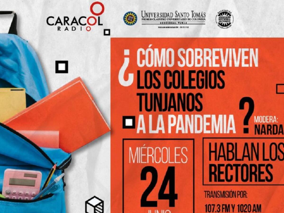 ¿Cómo sobreviven los colegios tunjanos a la pandemia?