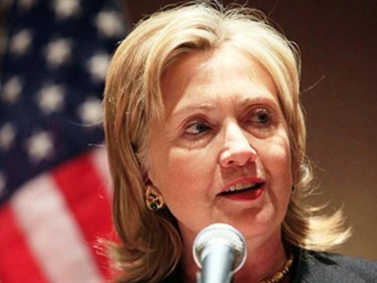 Hillary Clinton llegará el jueves a Cartagena para participar en foro social