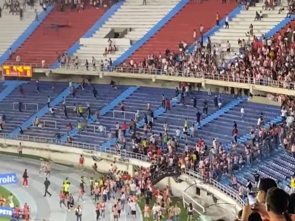 Autoridades revelarán cartel de personas involucradas en disturbios en el Metropolitano