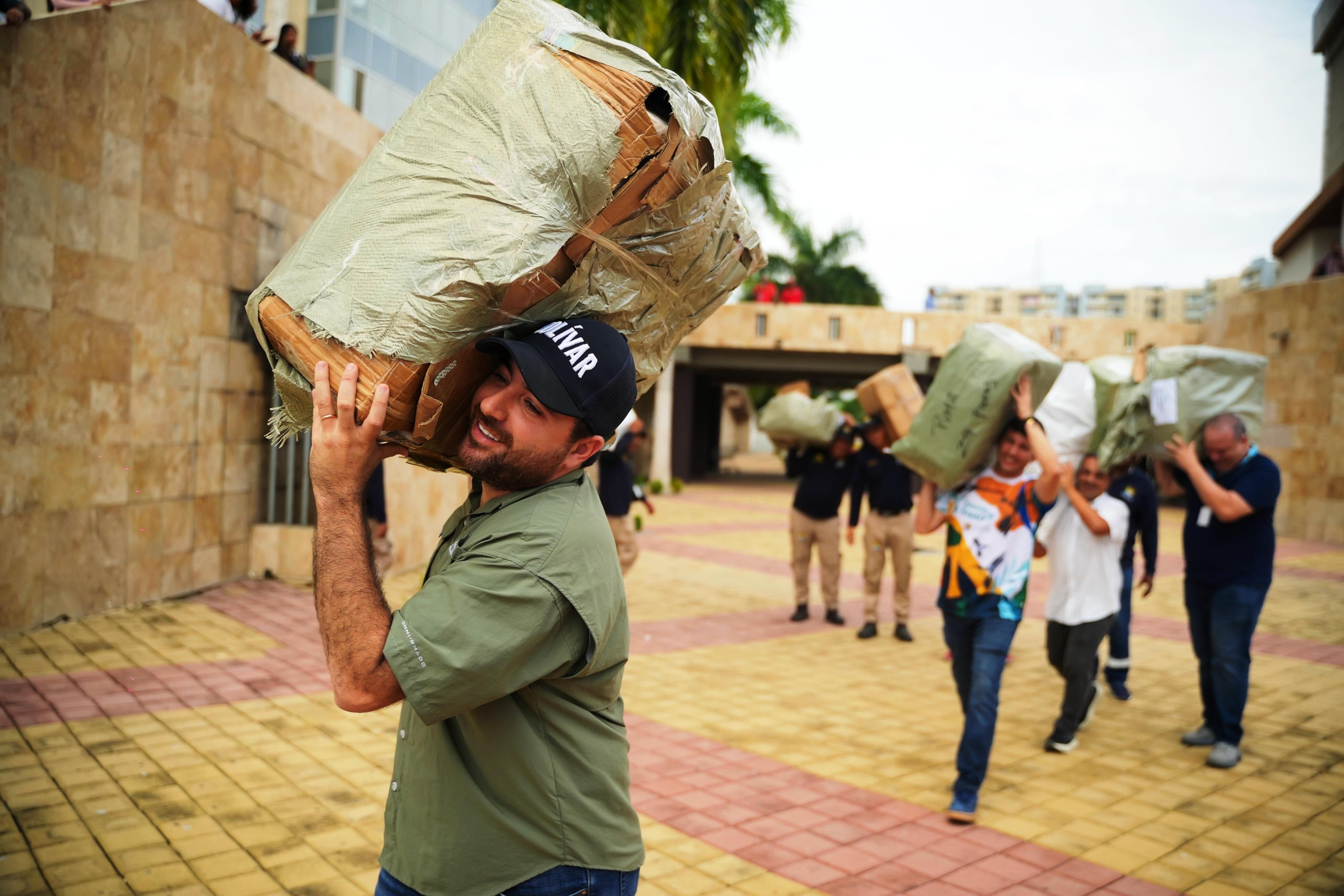 15 toneladas de ayudas fueron enviadas al sur de Bolívar ante crisis humanitaria