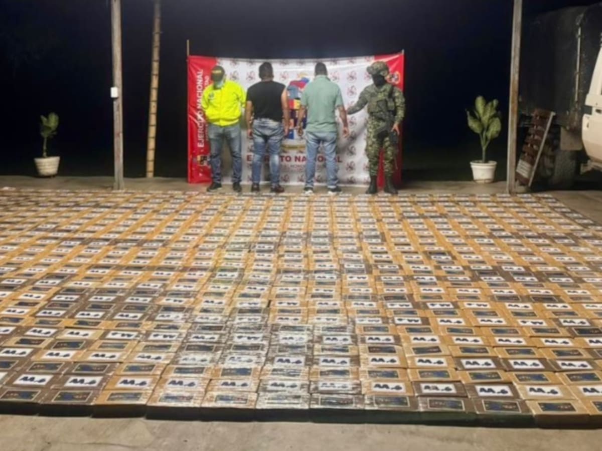 Ejército y Policía incautaron más de una tonelada de cocaína en el norte del Cauca