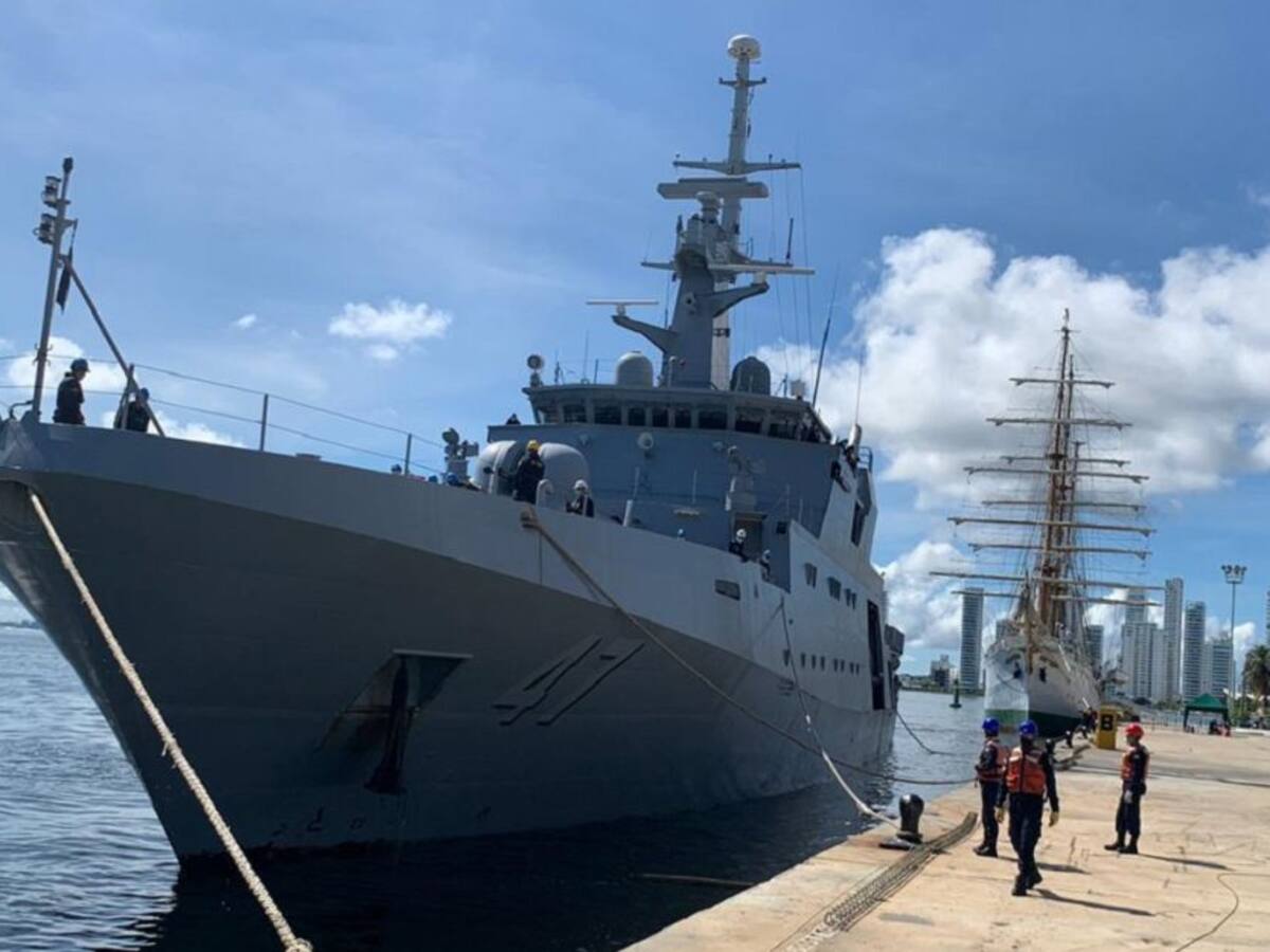 Llega a Cartagena buque que saldrá con ayudas para San Andrés y Providencia