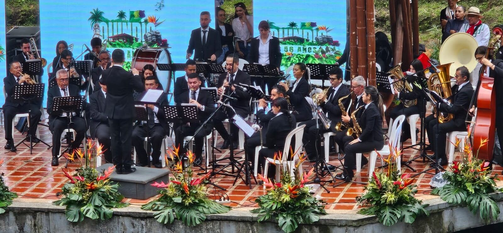 Foto: Cortesía Facebook Banda Sinfónica Departamental del Quindío