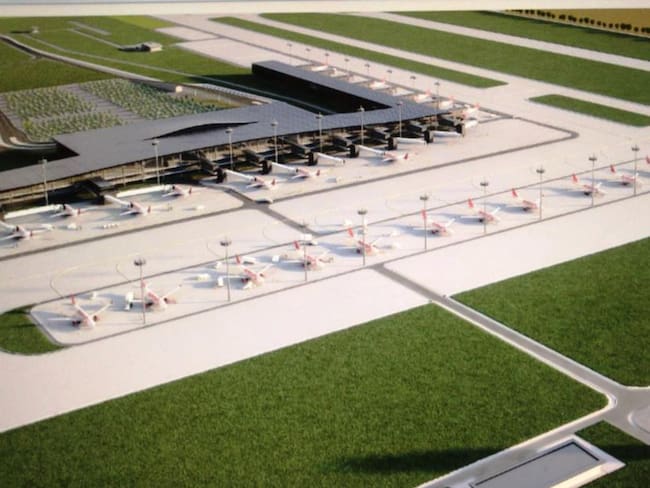 Así sería el nuevo aeropuerto de Cartagena