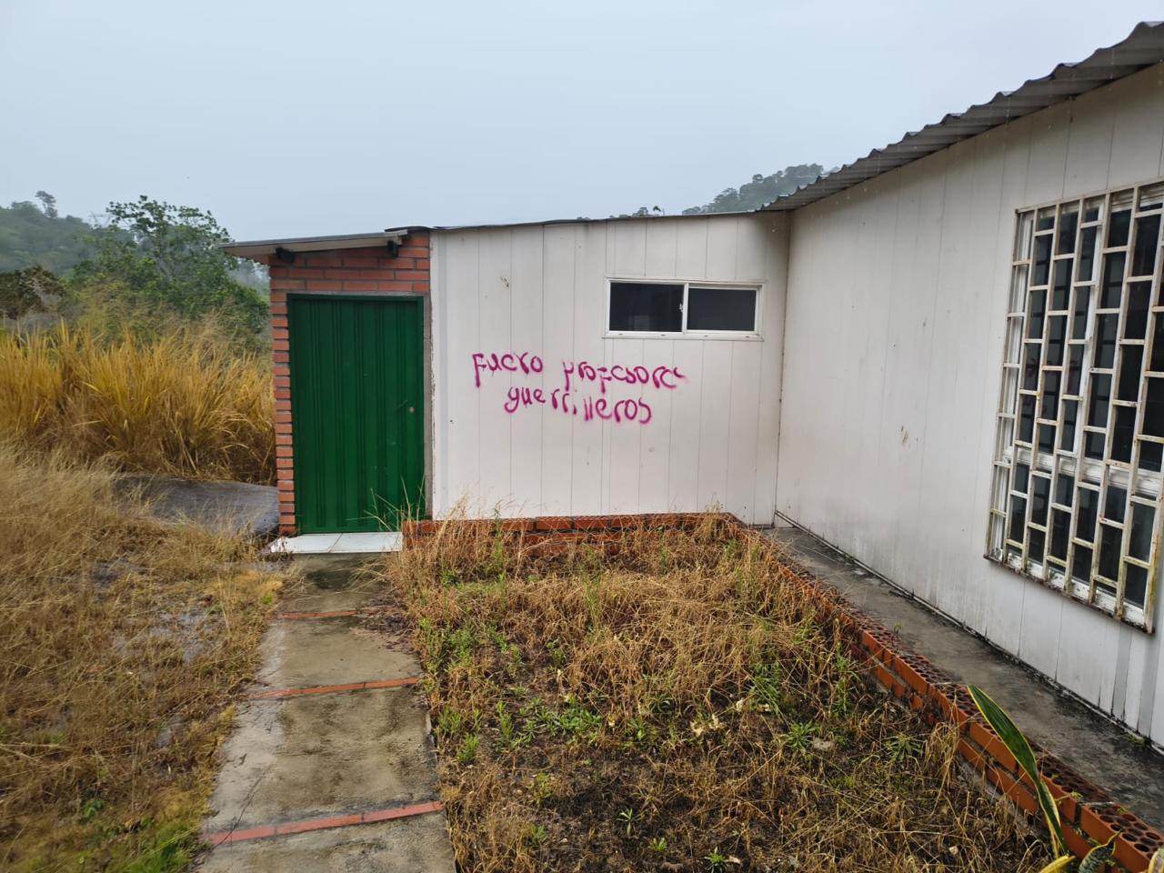 Suspenden clases en colegio de Norte de Santander tras amenazas contra docentes. / Foto: Cortesía.