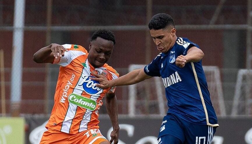 Empate a domicilio de Millonarios contra Envigado / Millonarios