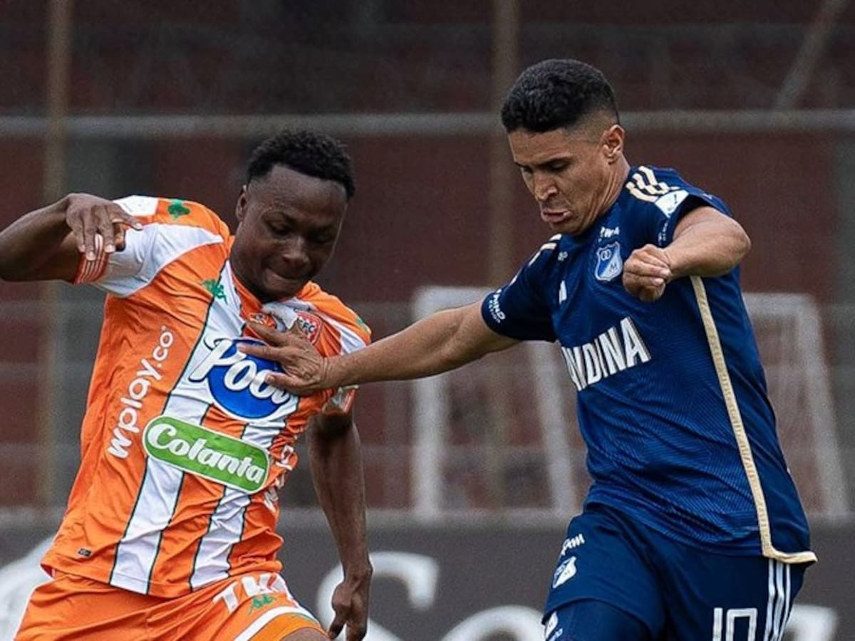 Millonarios vuelve a sumar: empate ante Envigado en el Polideportivo Sur