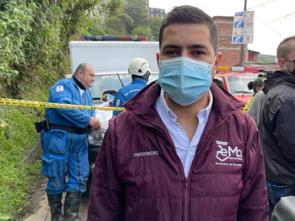 "Comunidad sí pidió obras de mitigación" personero de Manizales