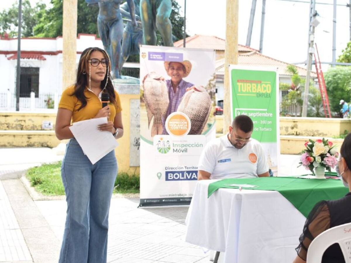 Feria de Empleabilidad organizada por la Alcaldía de Turbaco