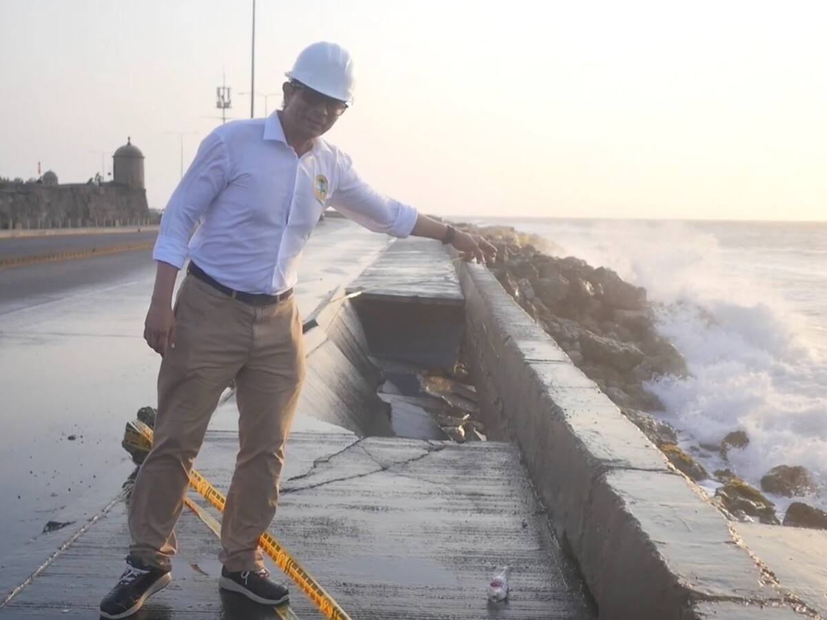 Avanzan trabajos en la Avenida Santander: 30 metros lineales han sido intervenidos