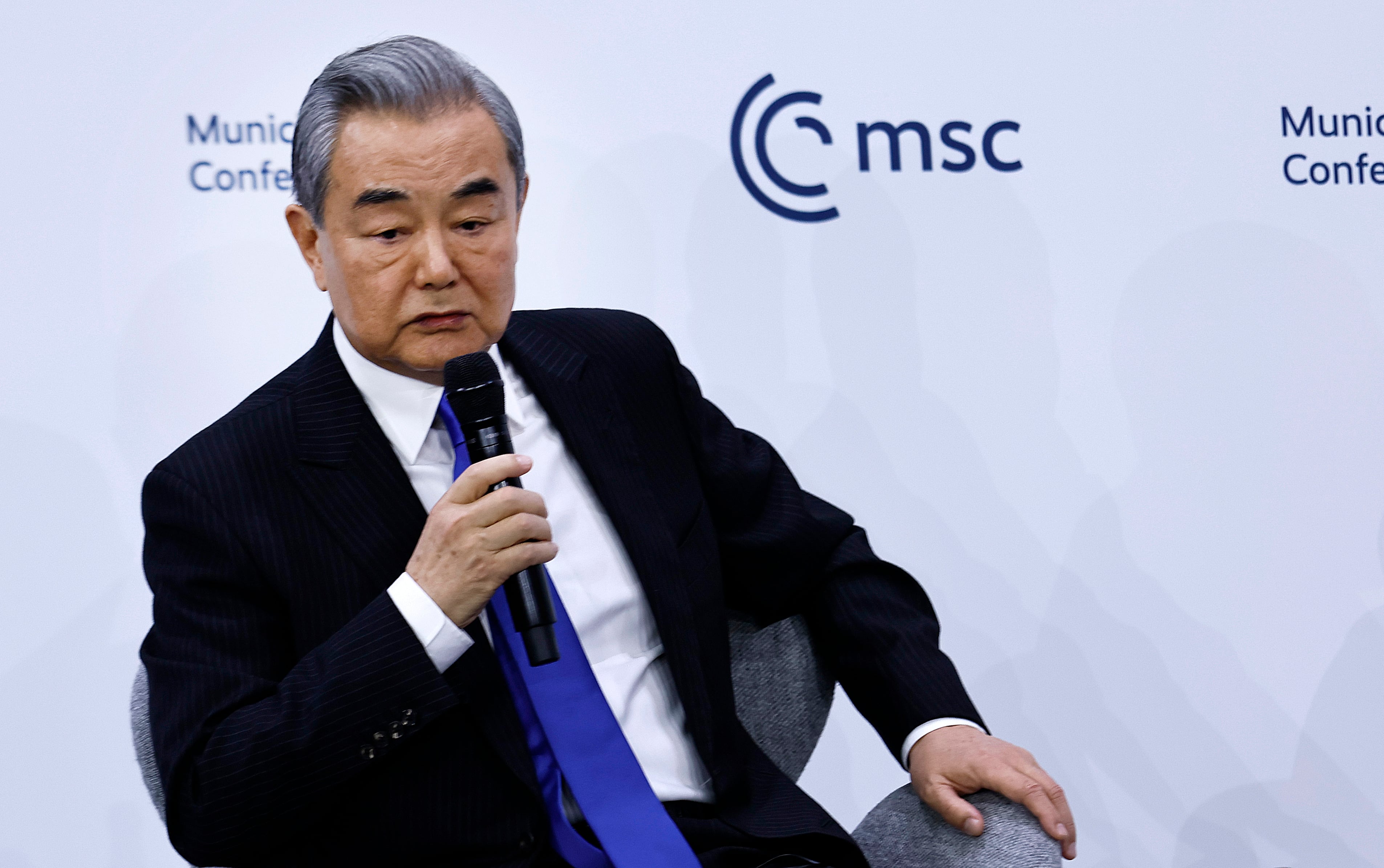 El ministro chino de Asuntos Exteriores, Wang Yi, 
(Foto:   Johannes Simon/Getty Images)