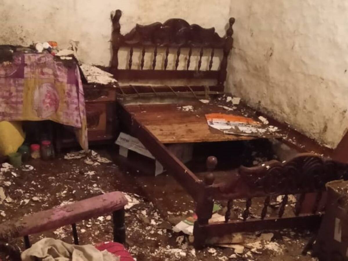 Fuertes lluvias en el Huila dejan más de 60 viviendas afectadas