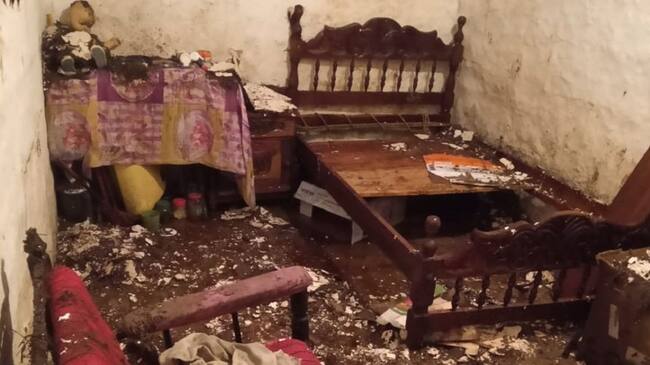 En los municipios de Timana y Suaza se reportan daños en 60 viviendas, deslizamientos de tierra y arboles caídos.