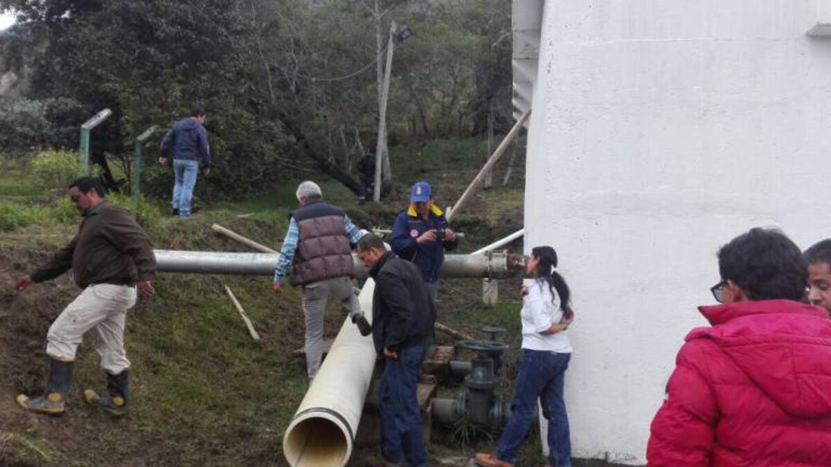 Boyacá: Alerta roja y calamidad pública en Villa de Leyva por inestabilidad en tanques de agua