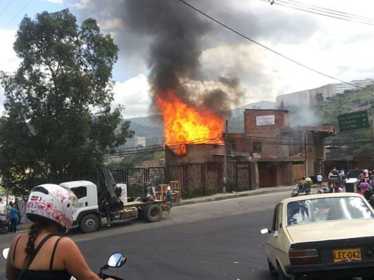 En Medellín atienden a las niñas heridas en incendio de su casa en Santa Fe de Antioquia