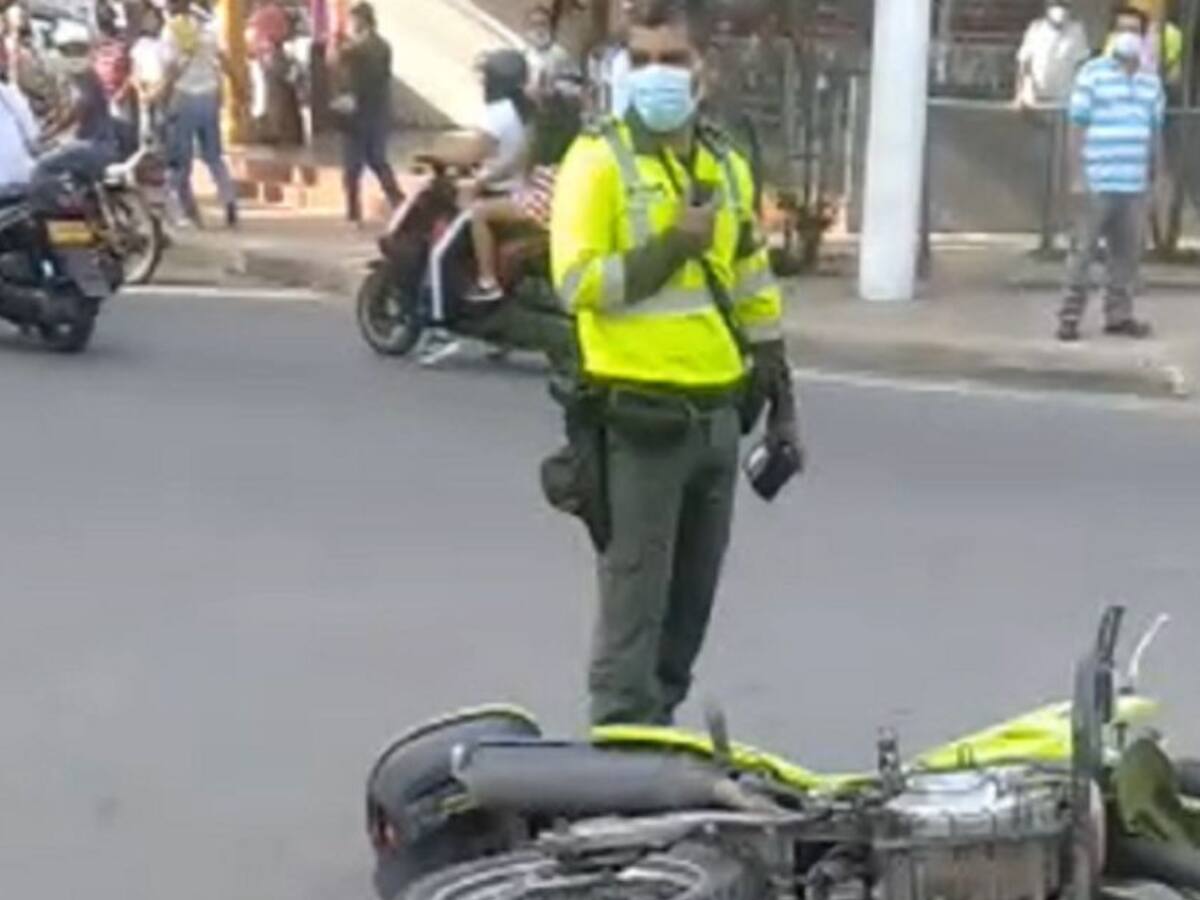 VIDEO: Capturan a agresores de policías en Girón