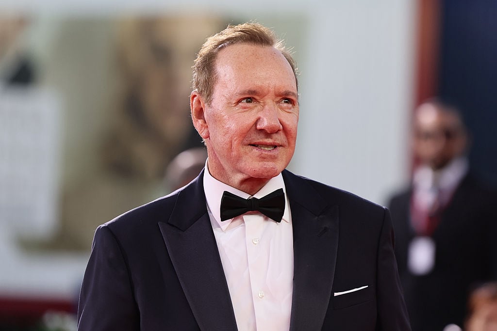 VENICE, ITALY - AUGUST 31: Kevin Spacey attends the Filming Italy Venice Award during the 82nd Venice International Film Festival on August 31, 2025 in Venice, Italy. (Photo by Theo Wargo/Getty Images)