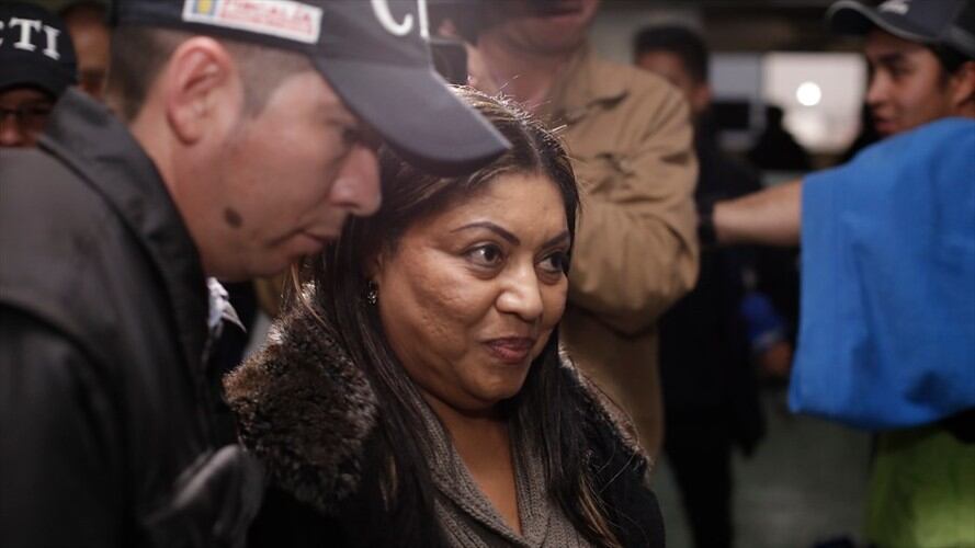 Bogotá. 8 Marzo 2017. Imputación de cargos contra Oneida Pinto ex gobernadora de la Guajira acusada de celebración indebida de contratos la cual afectó a la niñez de la guajira.. Foto: Colprensa