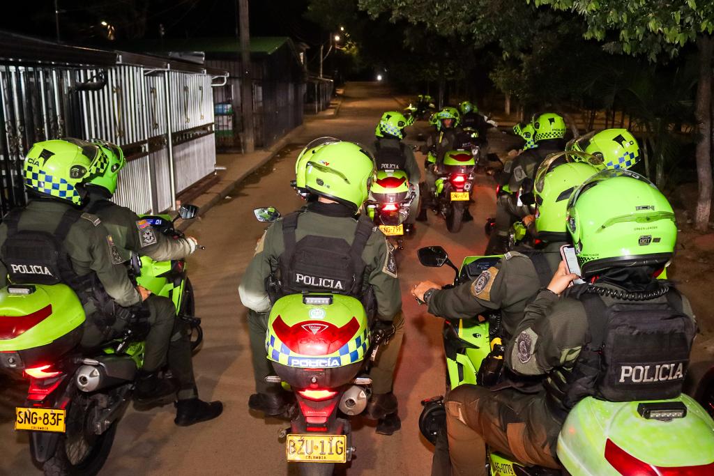Se han incautado más de 20 armas blancas, aproximadamente 2 kilos de marihuana.