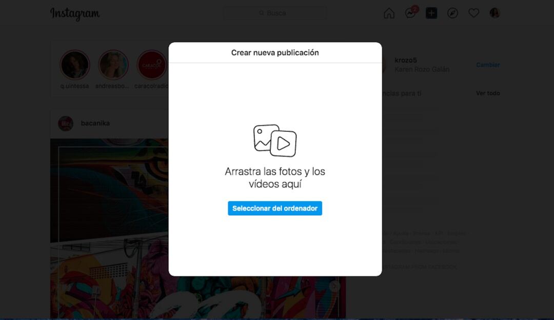 Nuevas herramientas Instagram