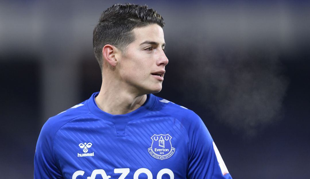 James Rodríguez podría renovar por un año más con el Everton FC.