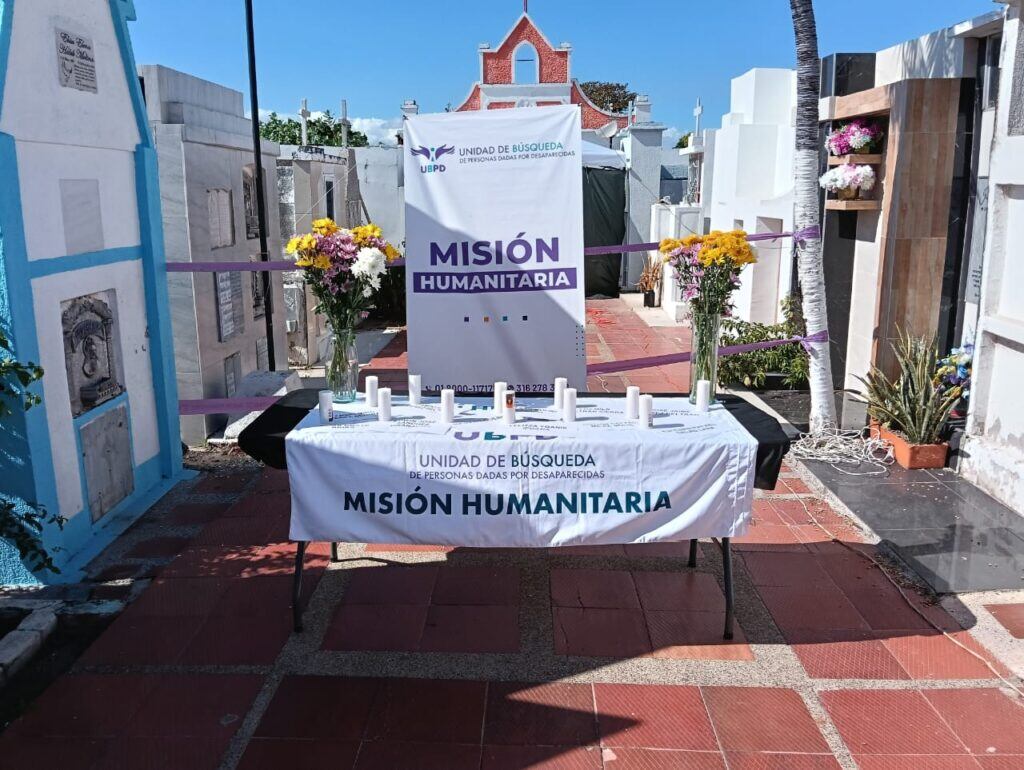 Unidad de Búsqueda recupera 27 cuerpos en cementerio de Villanueva, Guajira. Foto cortesía