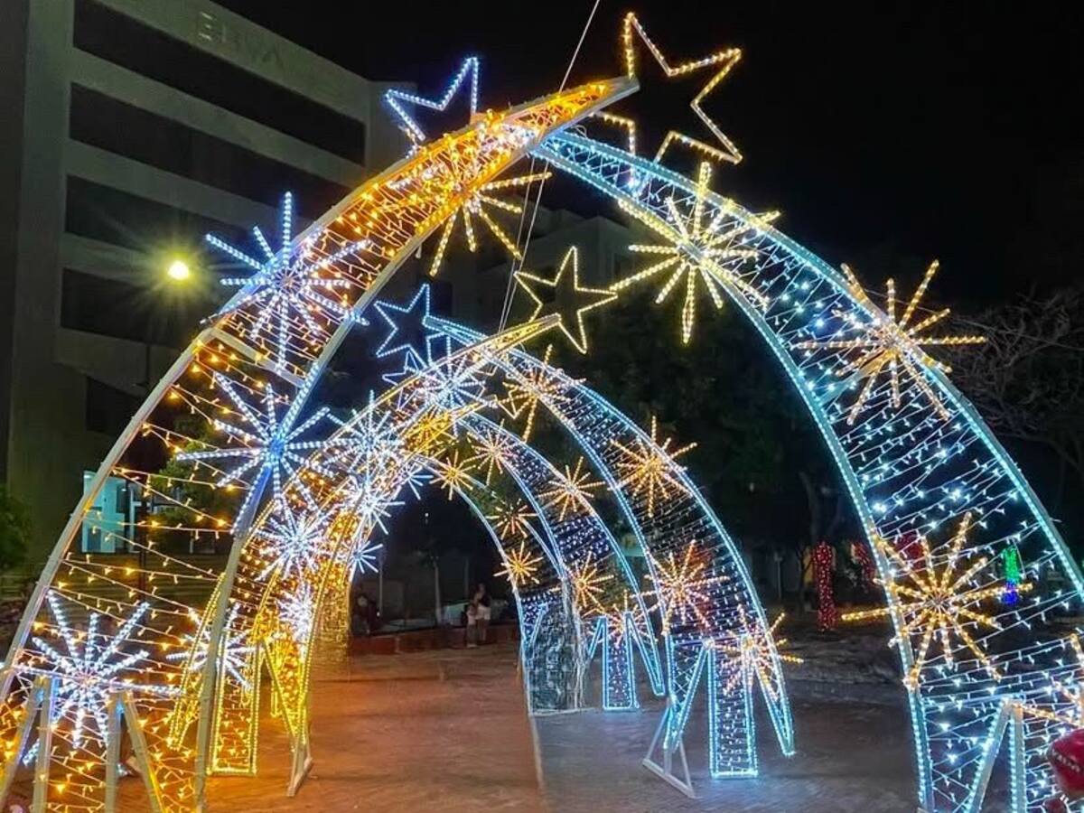 Alumbrado navideño de Santa Marta: ahorrador, sostenible y eficiente, conozca los puntos