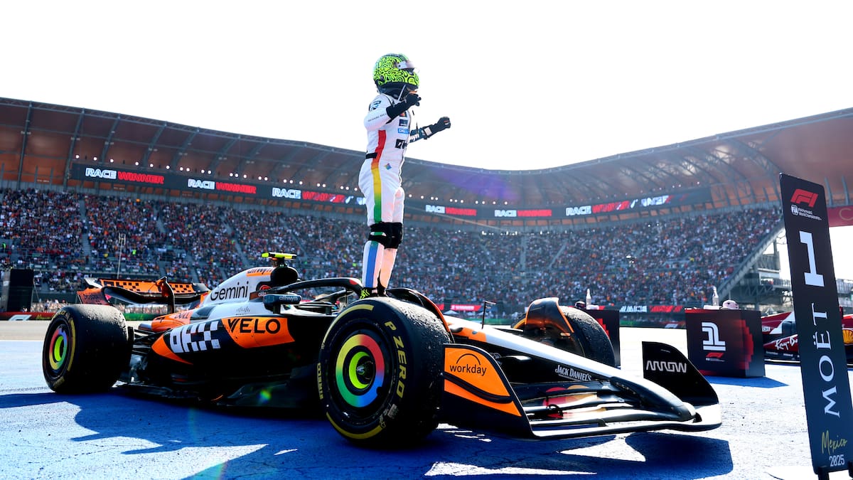 Lando Norris gana el Gran Premio de México y es nuevo líder del campeonato de la Fórmula 1