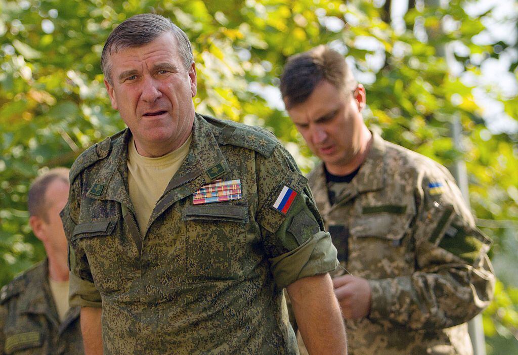 UKRAINE-RUSSIA-CRISIS-MILITARY        (Photo credit should read ANATOLII BOIKO/AFP via Getty Images)