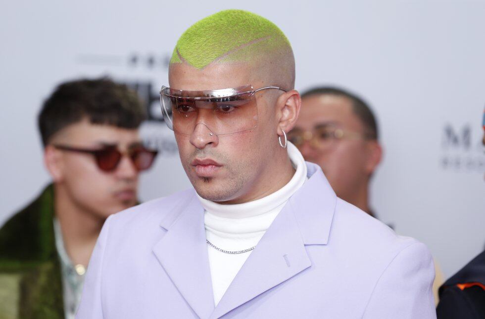 Bad Bunny llega a los Premios Billboard de Música Latina el jueves.